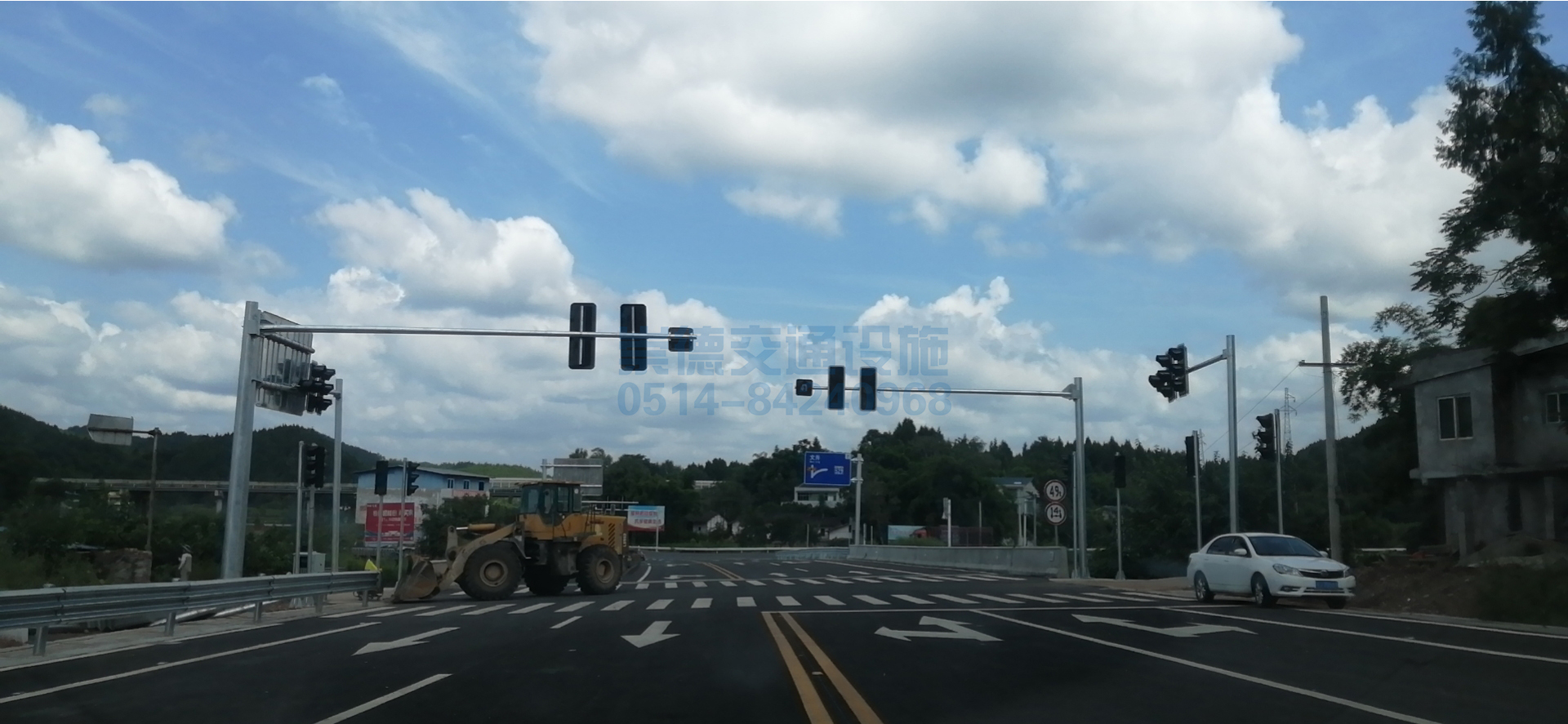 四川遂宁交通信号灯工程案例