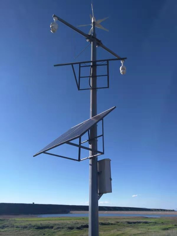 甘肃张掖太阳能风力发电监控工程案例