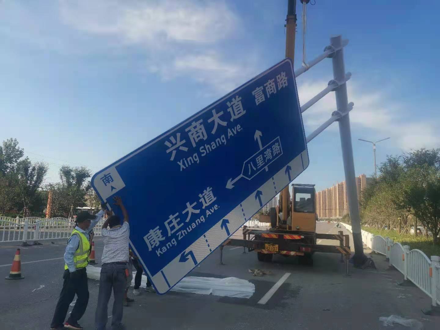 河南周口标志牌工程案例