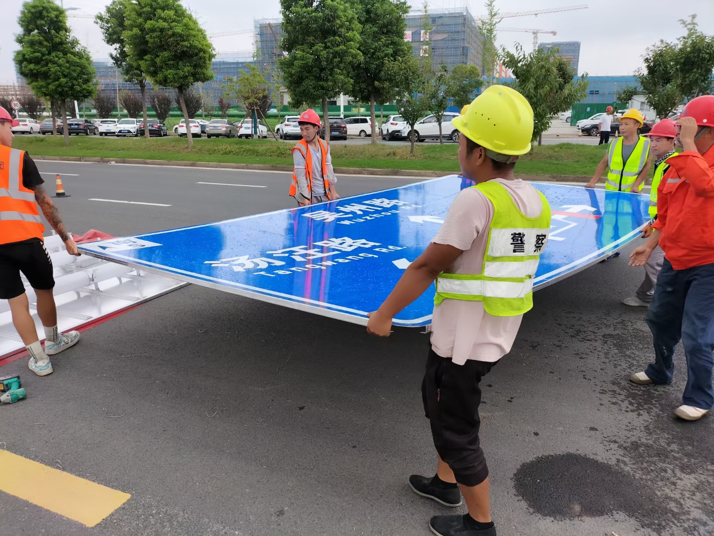 扬州华阳东路交安工程